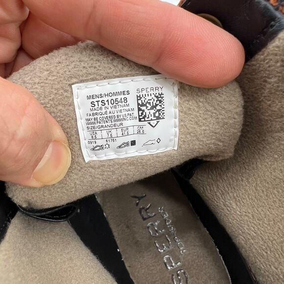 Sperry Mens 8.5 Duck Boots Leather Top-Sider Avenue Lace Up Waterproof Outdoor - Picture 11 of 13